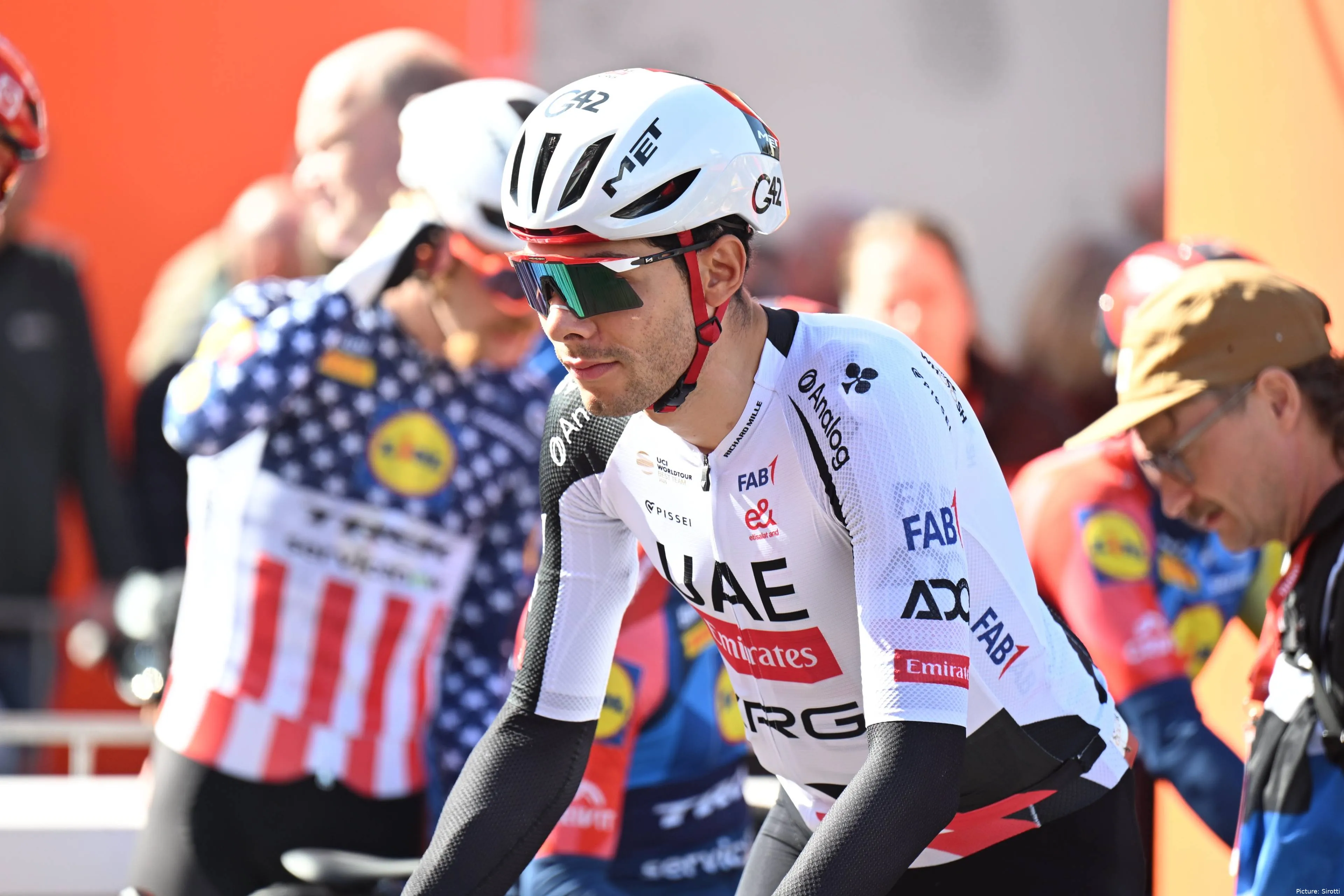 Filippo Baroncini ahead of Amstel Gold Race 2026