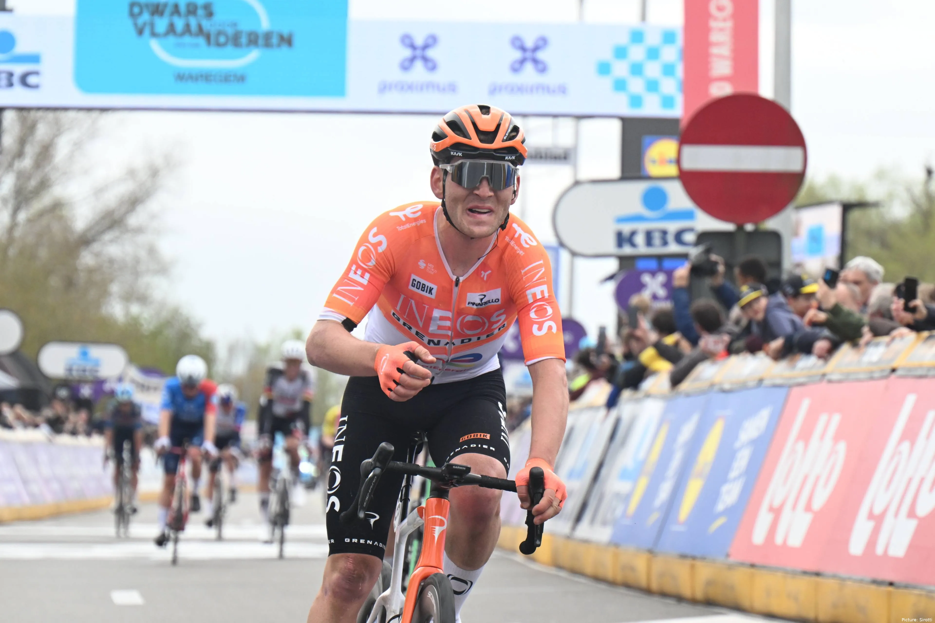 Magnus Sheffield at Dwars door Vlaanderen 2026