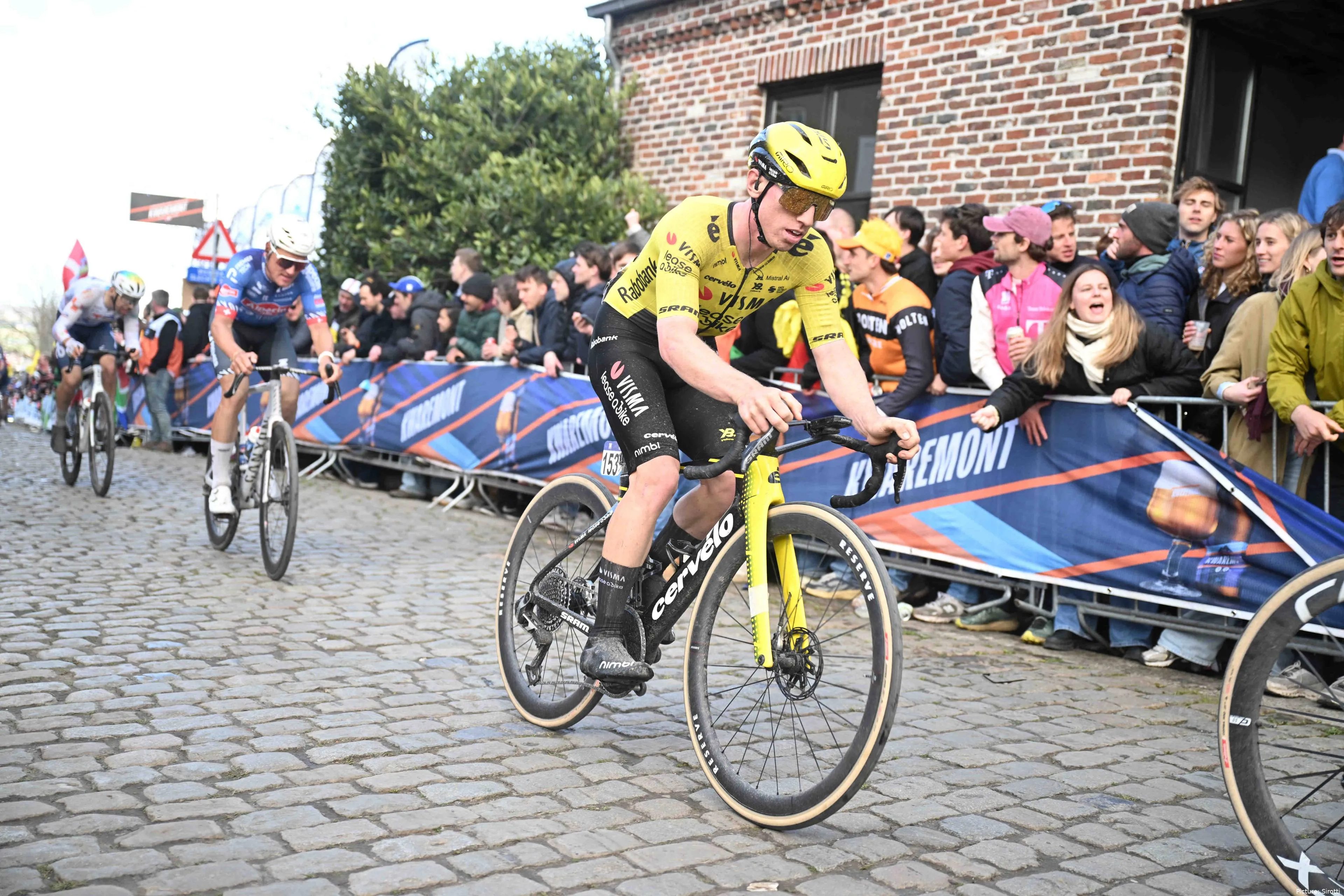 Matthew Brennan at the 2026 Tour of Flanders