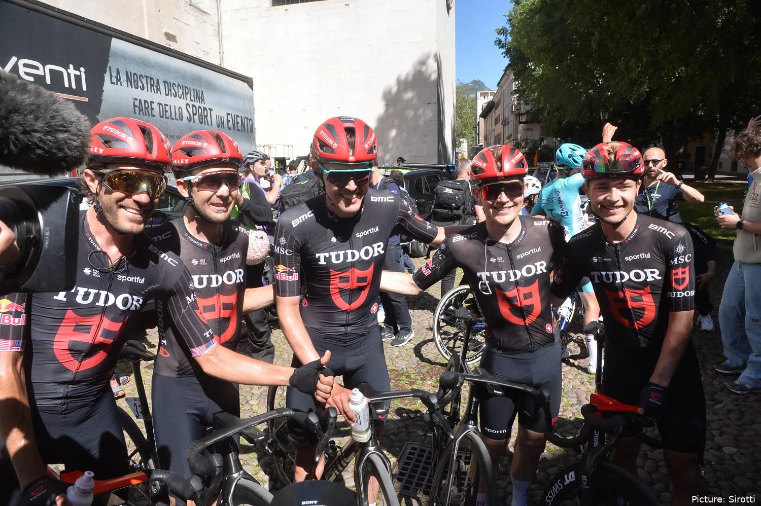 Tudor Pro Cycling Team at the 2026 Tour of the Alps
