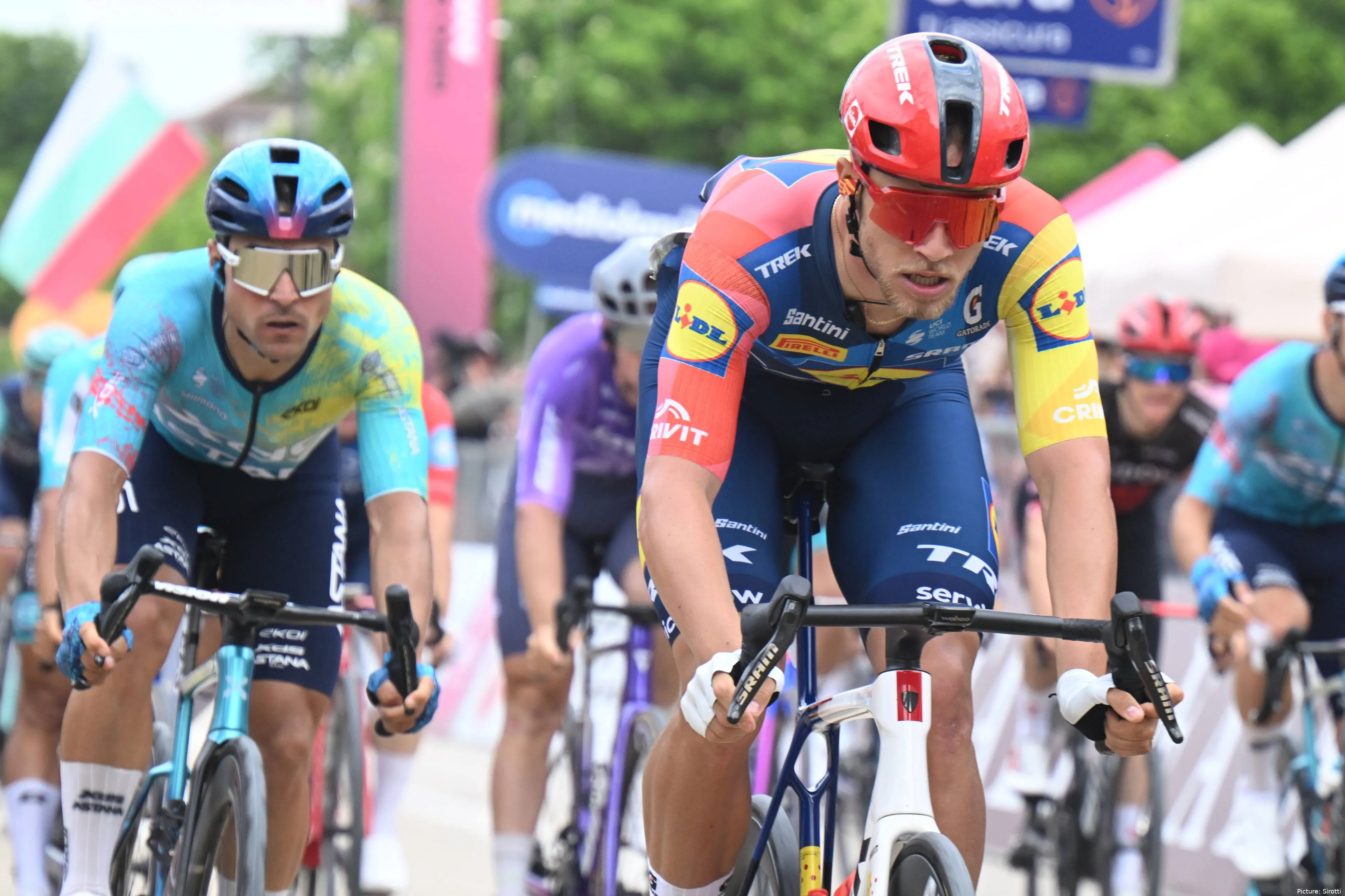 Jonathan Milan at stage 3 of the 2026 Giro d'Italia