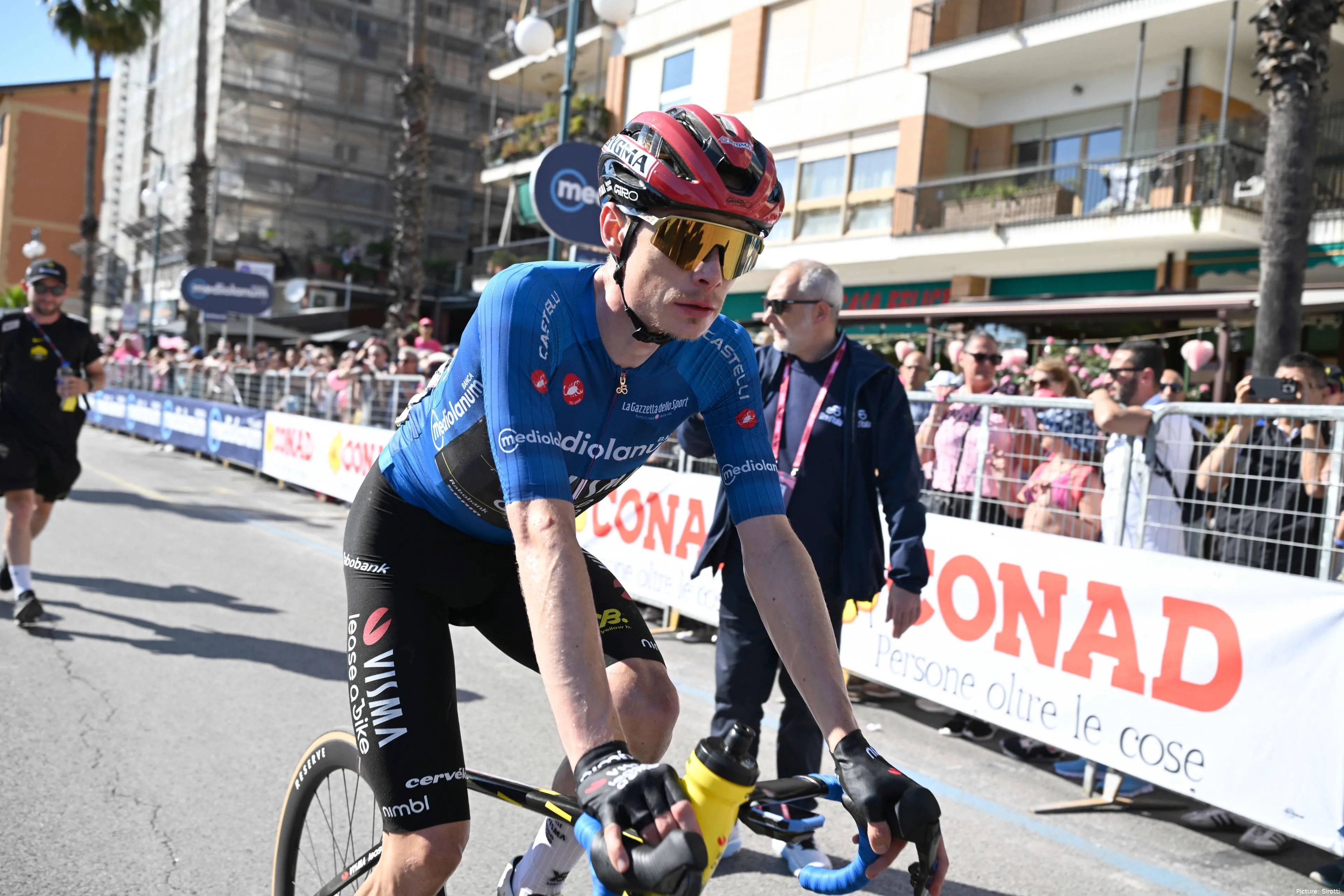 Jonas Vingegaard at the 2026 Giro d'Italia