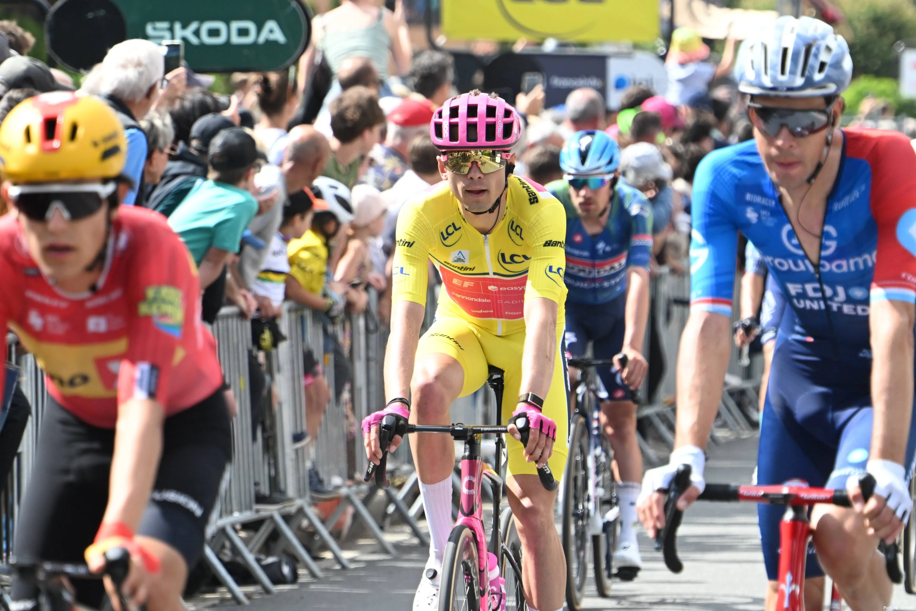 Alex Baudin at the 2026 Tour Auvergne-Rhône-Alpes
