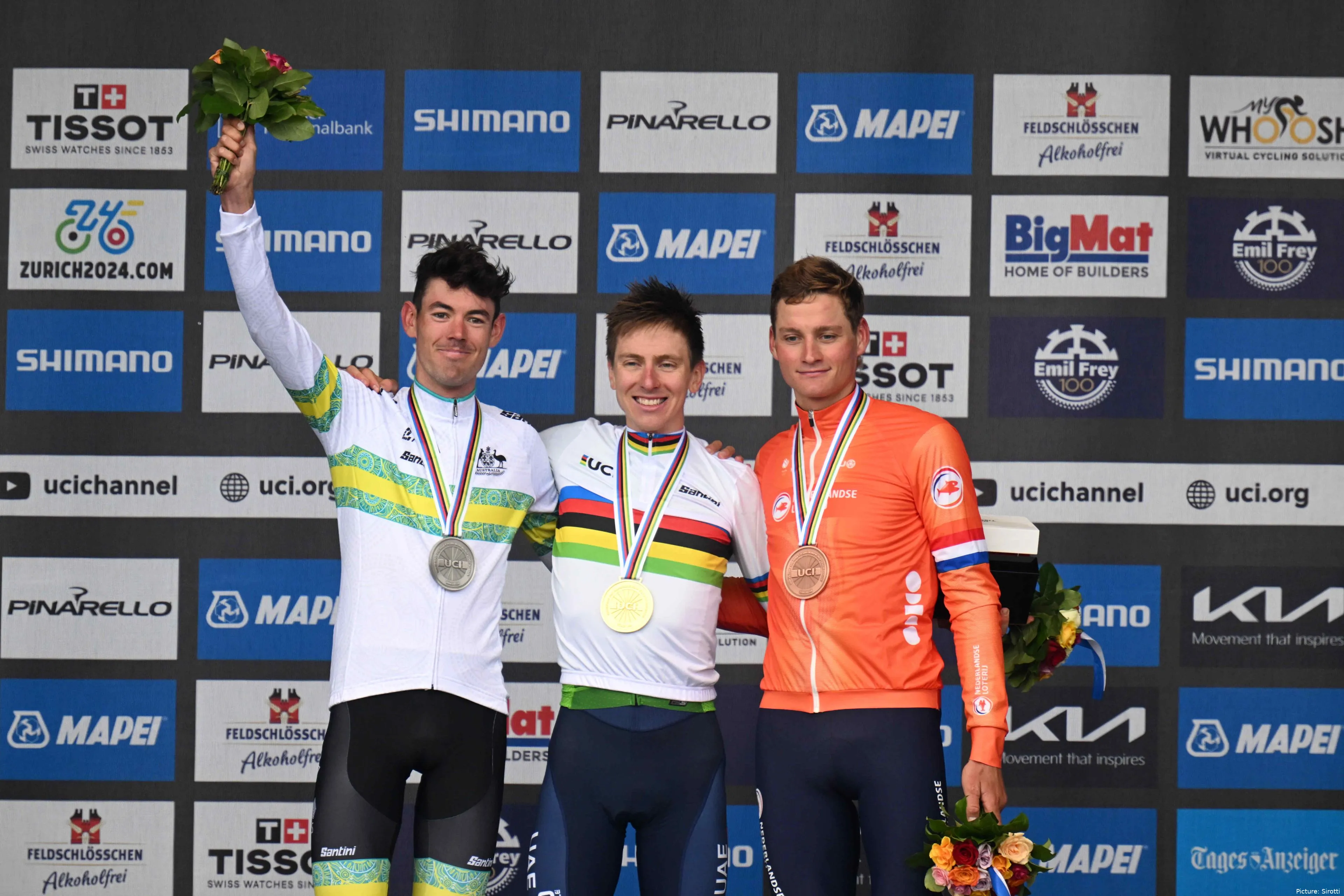 worldchampionships tadejpogacar mathieuvanderpoel benoconnor