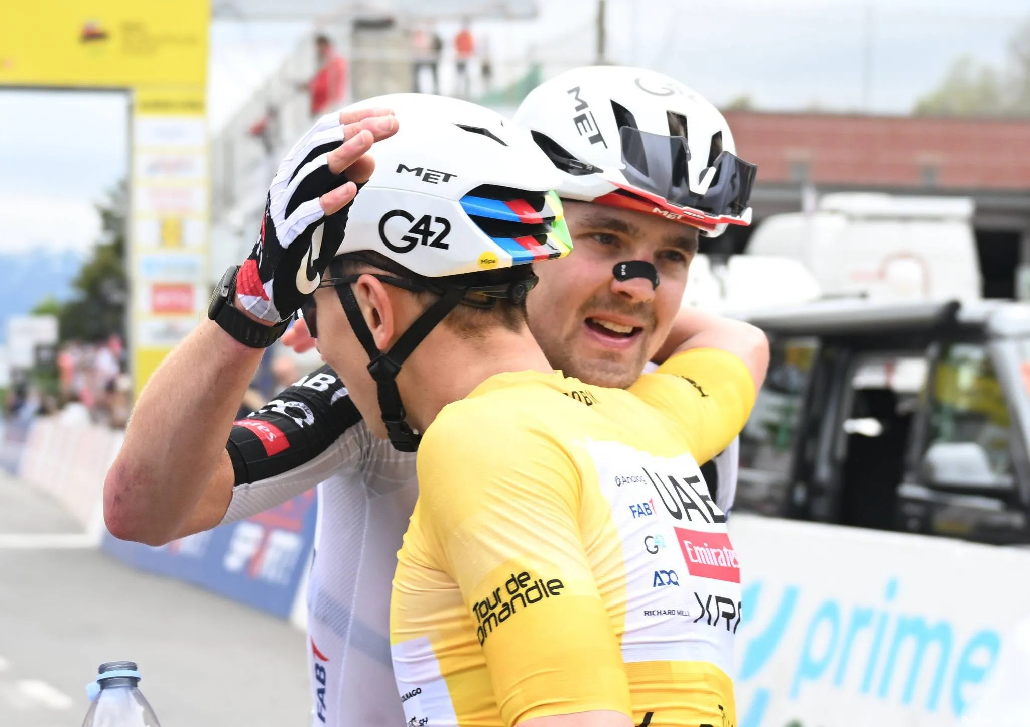 Pavel Sivakov and Tadej Pogacar