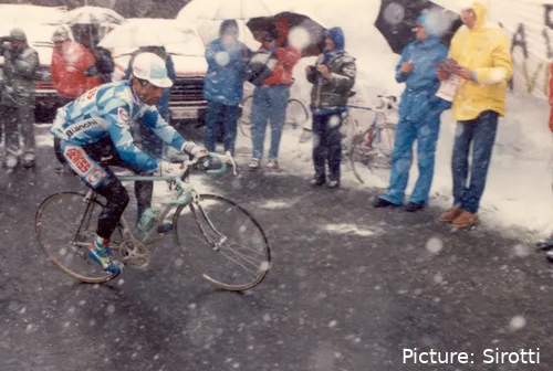 Passo di Gavia, Giro de Italia, 1988.