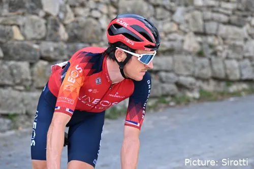 Geraint Thomas, amigo y compañero de Luke Rowe