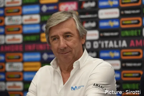 Eusebio Unzué, jefe de Movistar Team.&nbsp;