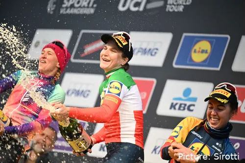 Elisa Longo Borghini gana el Tour de Flandes