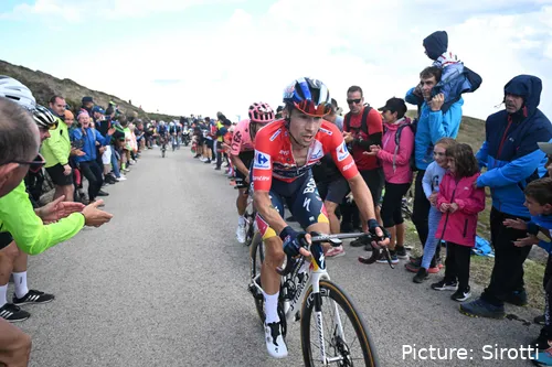 Primoz Roglic, en plena Vuelta a España 2024