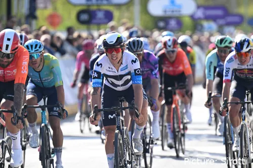 Iván García Cortina, líder en la plantilla de Movistar Team&nbsp;