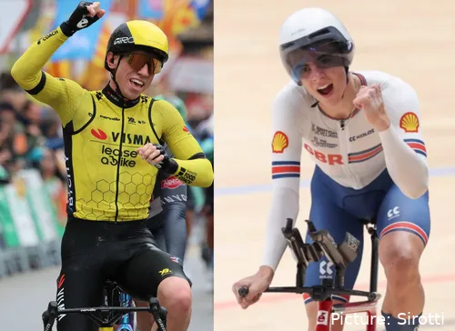 Matthew Brennan y Noah Hobbs, dos de los grandes talentos del ciclismo británico