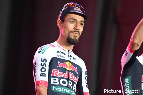 Daniel Martínez fue segundo el año pasado por detrás de Tadej Pogacar, pero esta vez parte como domestique de Primoz Roglic.