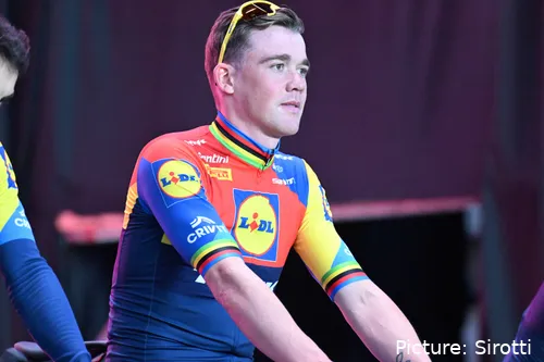 Mads Pedersen no fue elegido para correr el Tour de Francia, ¿podrá ganar más en este accidentado Giro?&nbsp;