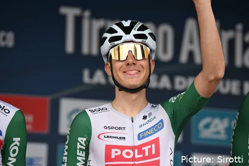 Davide Piganzoli se une a Visma como gregario de Jonas Vingegaard