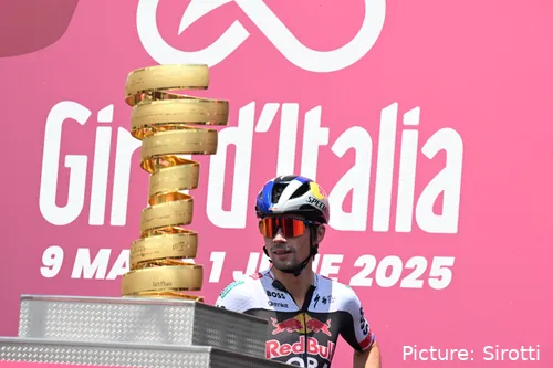 Se esfumó el sueño del Giro de Italia para Roglic.&nbsp;