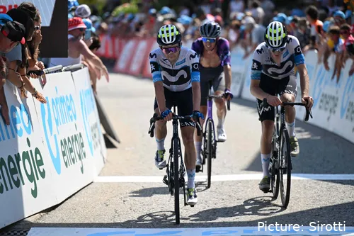 Pablo Castrillo y Will Barta han brillado para Movistar Team en esta Vuelta a Suiza 2025