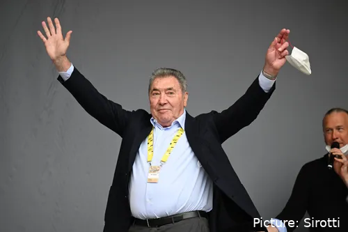 Eddy Merckx, considerado el mejor ciclista de todos los tiempos