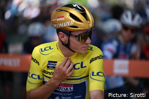 Remco Evenepoel perdió el maillot amarillo del Critérium du Dauphiné 2025 en la sexta etapa