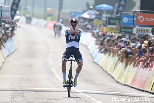 Iván Romeo viene de ganar una etapa en Dauphiné.&nbsp;