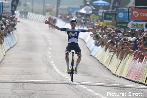 Iván Romeo se ha convertido en la estrella de Movistar Team con 21 años