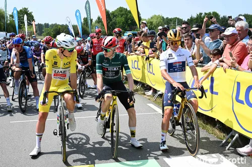 Tadej Pogacar, Jonas Vingegaard y Remco Evenepoel, el podio del Tour de Francia 2024