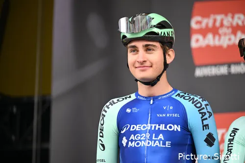 Paul Seixas, ciclista del Decathlon AG2R La Mondiale
