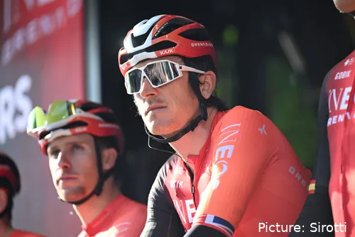 G Thomas, antes de su último Tour de Francia.&nbsp;
