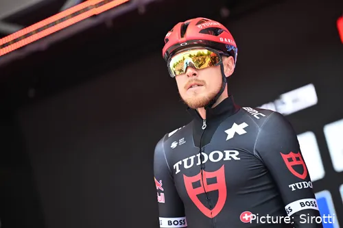 Matteo Trentin, pilar del Tudor Pro Cycling Team