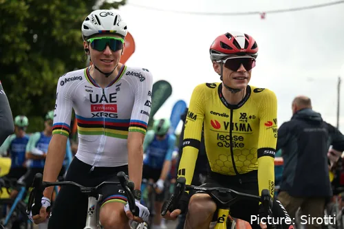 Tadej Pogacar y Jonas Vingegaard, grandes favoritos para el Tour de Francia 2025