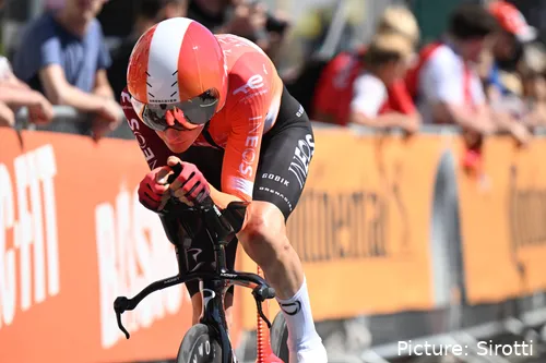 Carlos Rodríguez fue 13º en la cronoescalada de Peyragudes del Tour de Francia 2025
