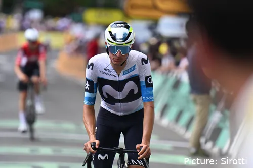 Enric Mas se lesionó en el Tour de Francia y no pudo correr la Vuelta a España