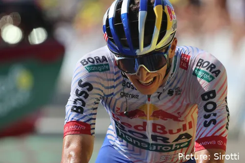 Florian Lipowitz está a 6 segundos del podio tras 13 etapas en el Tour de Francia 2025