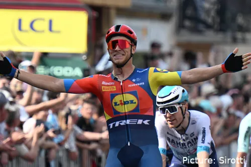 Jonathan Milan, sprinter de Lidl-Trek.