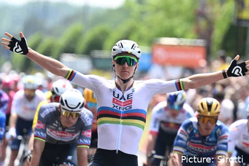 Tadej Pogacar, favorito a ganar el Tour de Francia.