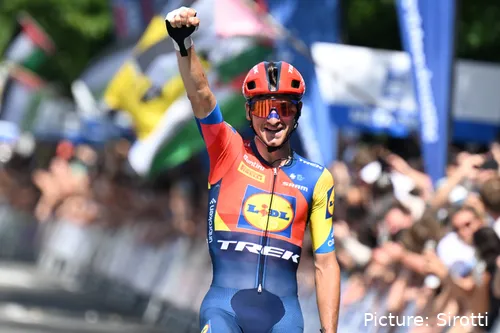 Giulio Ciccone ganó la Clásica de San Sebastián y está completando un sobresaliente final de temporada 2025