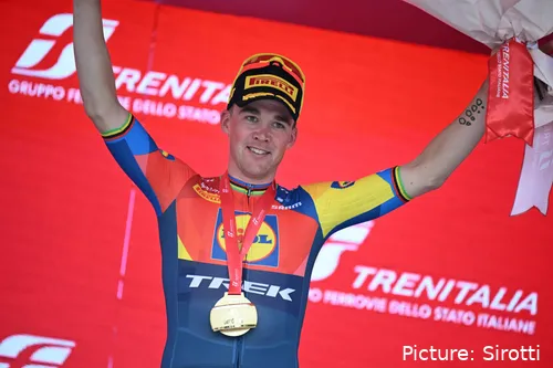 Mads Pedersen se llevó la 1ª etapa de la Vuelta a Dinamarca 2025