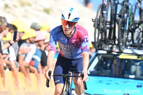 Woods en acción en su último Tour de Francia