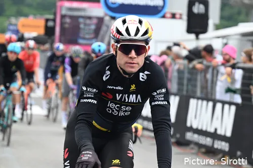 Wout van Aert liderará al Visma - Lease a Bike en la Vuelta a Alemania junto a Matthew Brennan