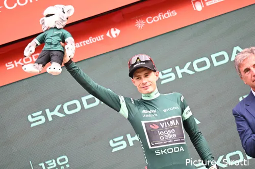 Jonas Vingegaard lidera también la clasificación de los puntos