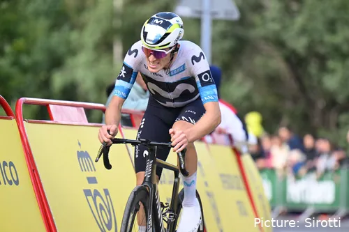 Pablo Castrillo, en la Vuelta a España 2025