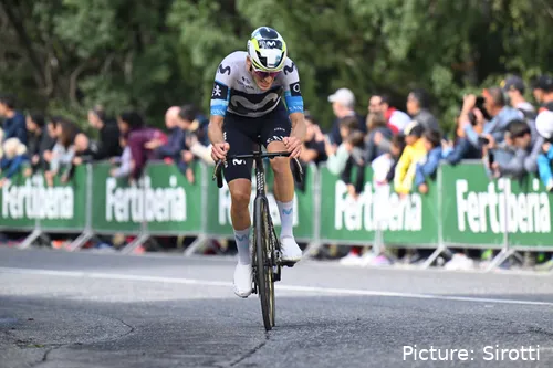 Pablo Castrillo, en la Vuelta a España 2025