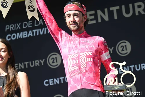 Ben Healy, estrella irlandesa de EF en Il Lombardia