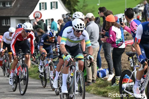Michael Matthews suele rendir bastante bien con la selección australiana