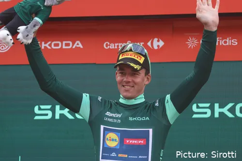 Mads Pedersen ha ganado la etapa 15 de la Vuelta a España 2025 y es el líder de la clasificación por puntos