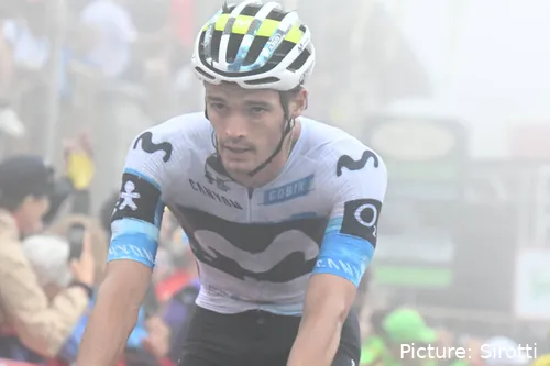 Javi Romo se llevó el premio a la combatividad en la etapa 10