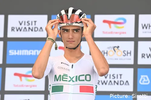 Isaac del Toro, en el Mundial de Kigali