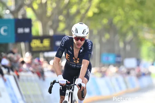 Juan Ayuso corrió el Mundial y el Europeo con España.&nbsp;