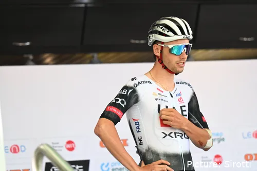 Jan Christen, una de las estrellas del equipo UAE