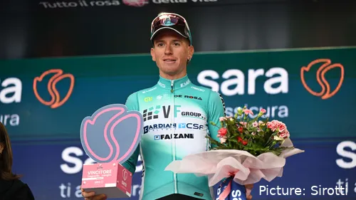 Filippo Fiorelli será compañero de Jonas Vingegaard en el próximo Giro de Italia